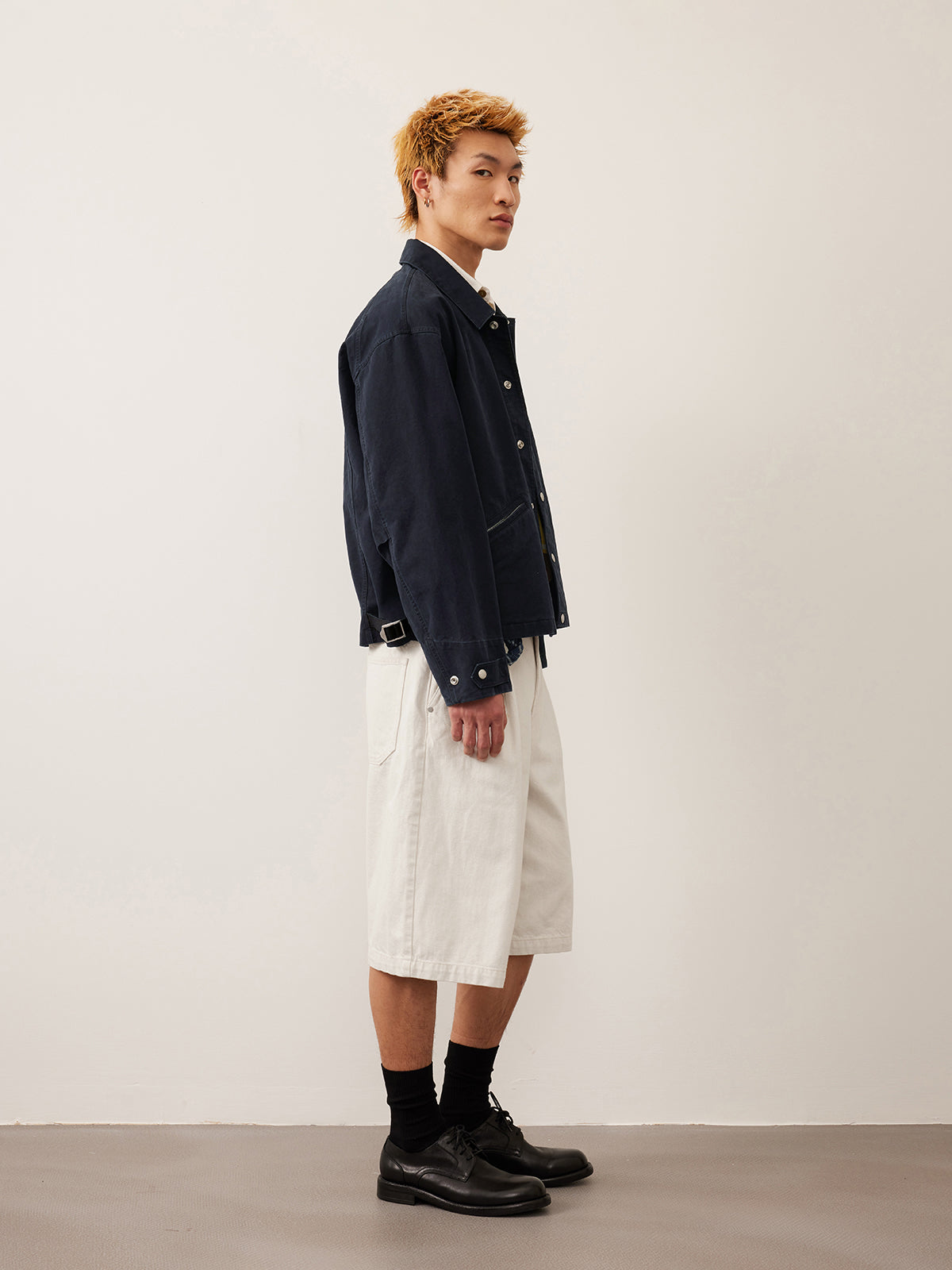 Washed Damaged Coach Jacket