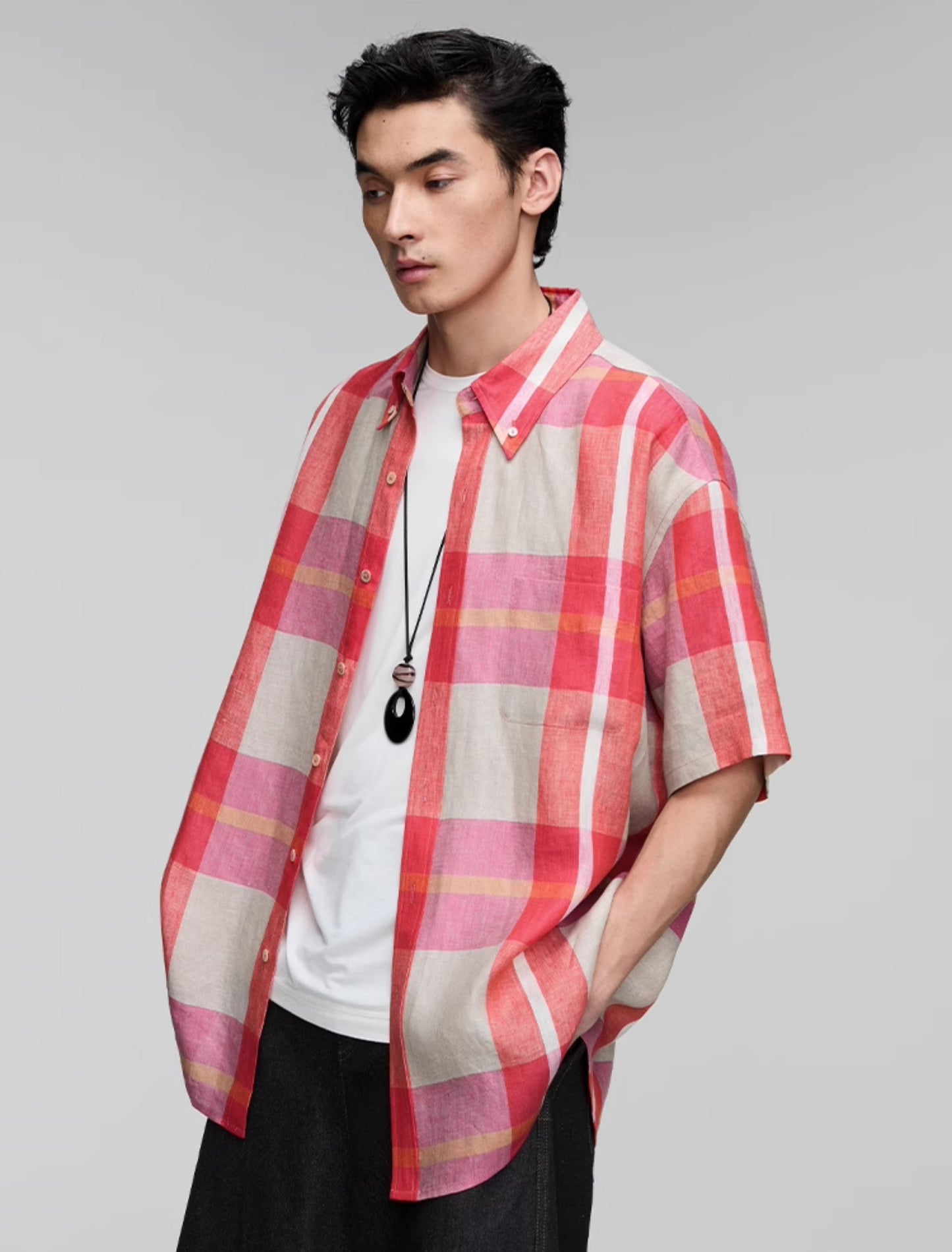 Casual Patch Pocket Shirt