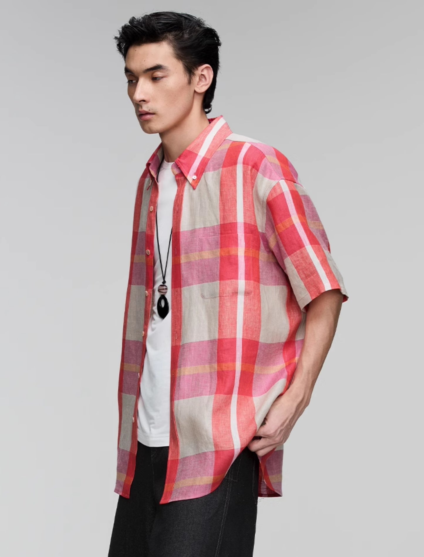 Casual Patch Pocket Shirt