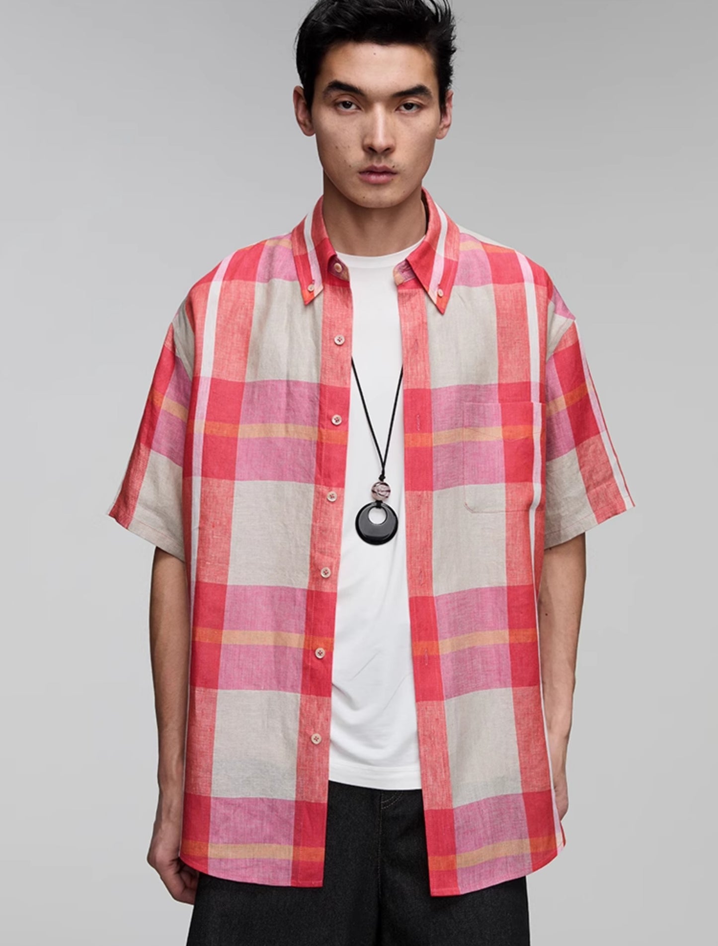 Casual Patch Pocket Shirt