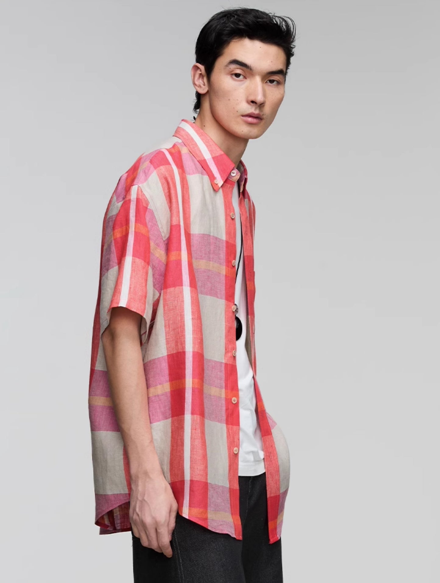 Casual Patch Pocket Shirt