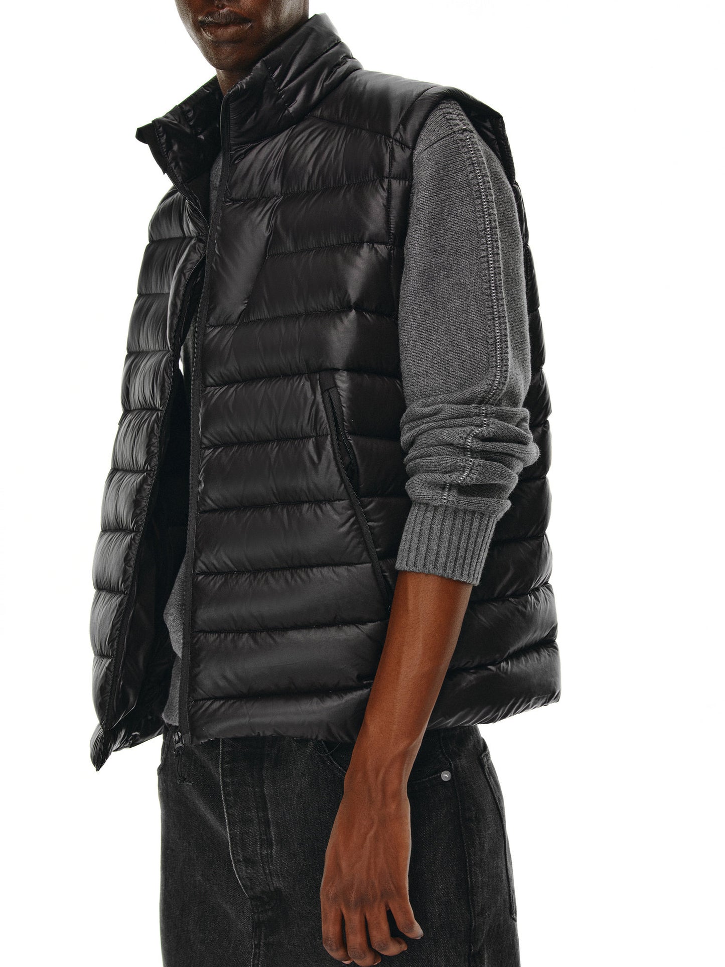 Rib-Down Vest