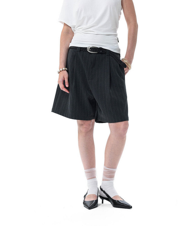 Casual Striped Shorts