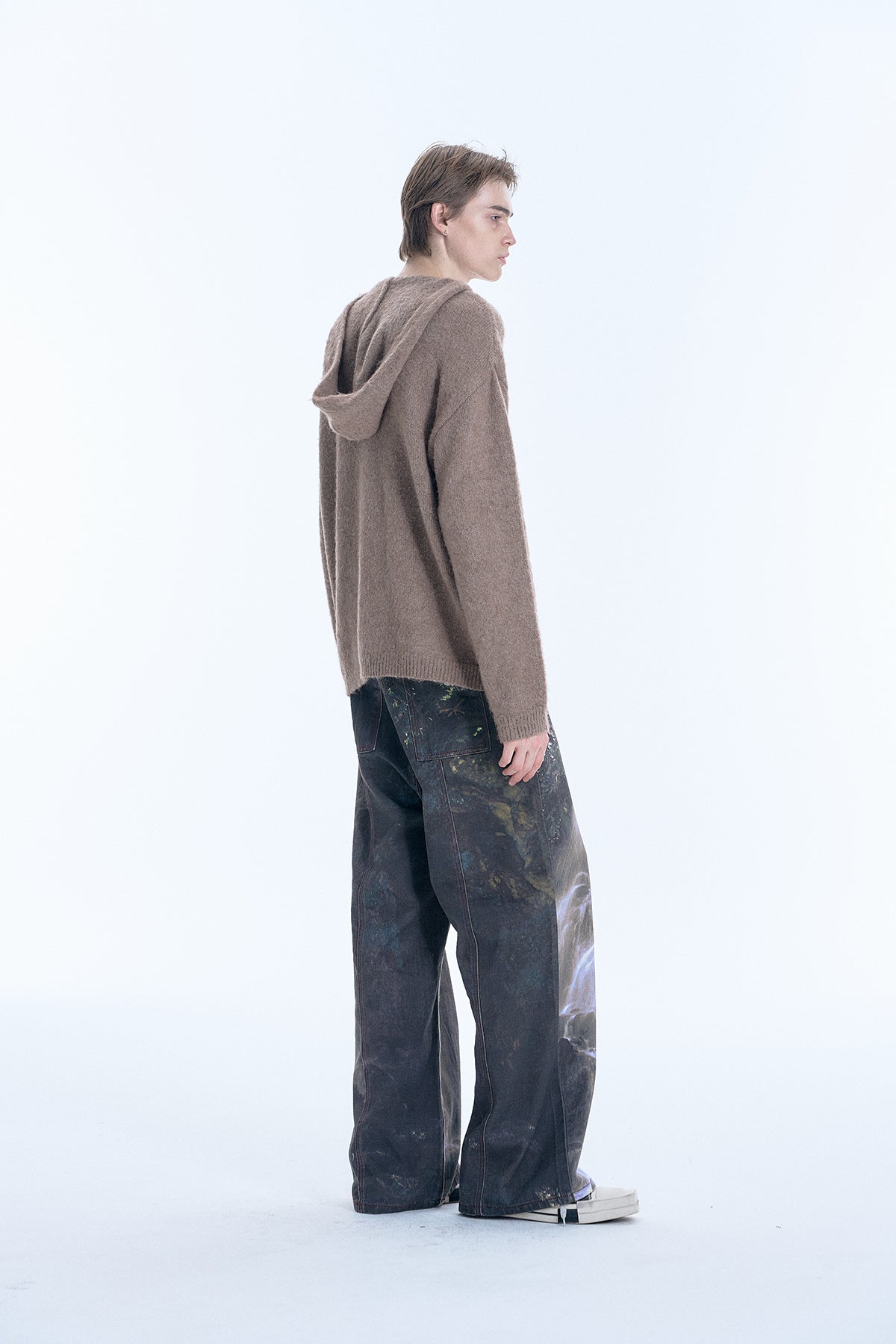 Digital Print Casual Pants