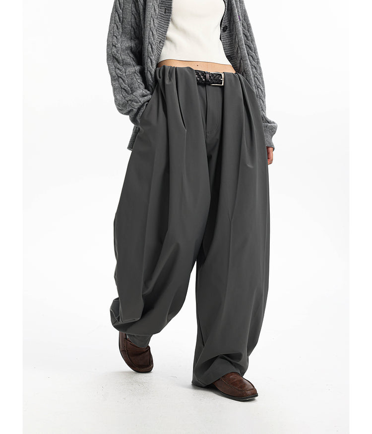 Wrinkle-resistant shimitar casual pants