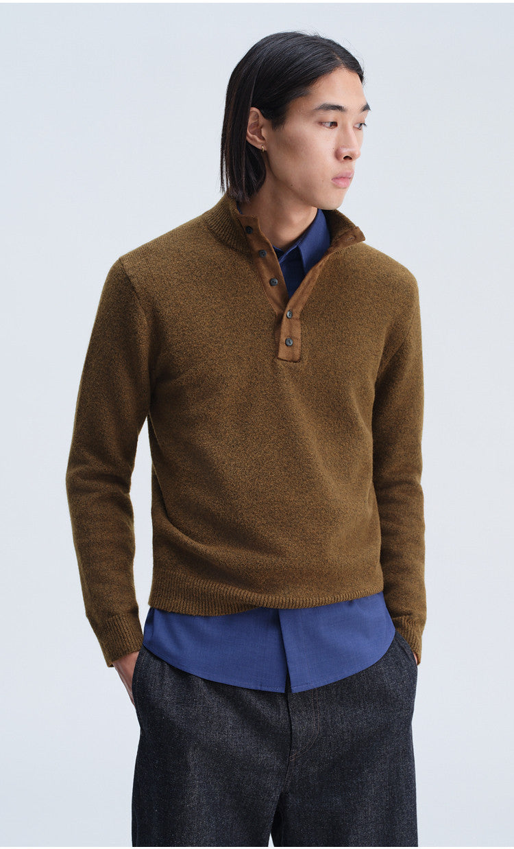 Button-Down Knit