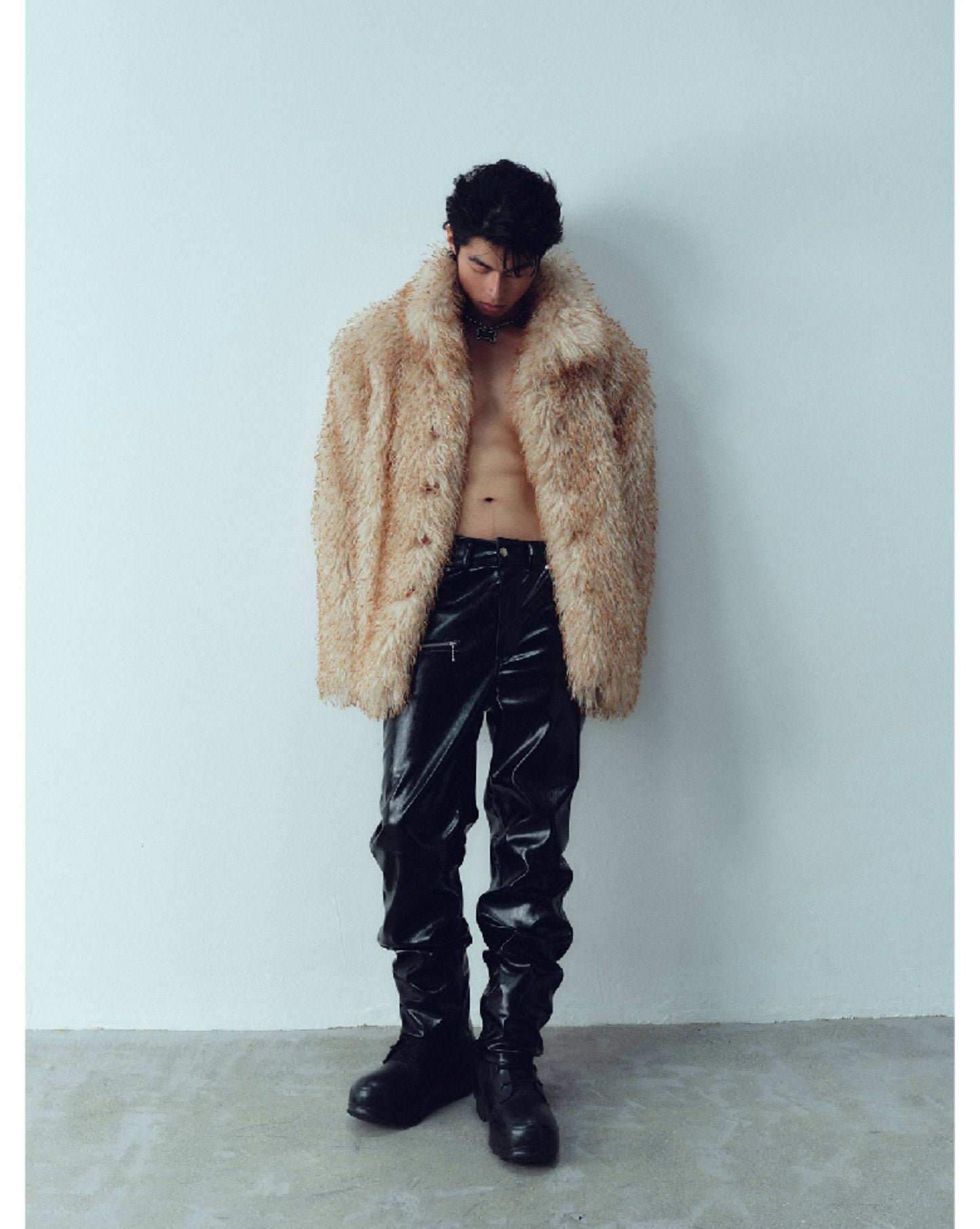 Long-Haired Faux Fur Coat