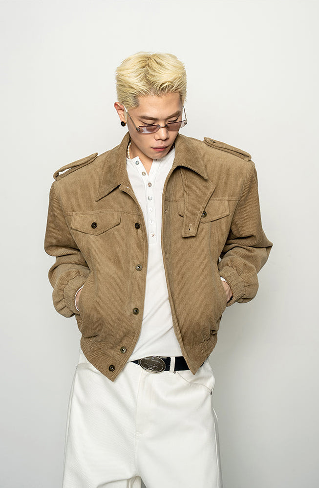 Wide Corduroy Jacket