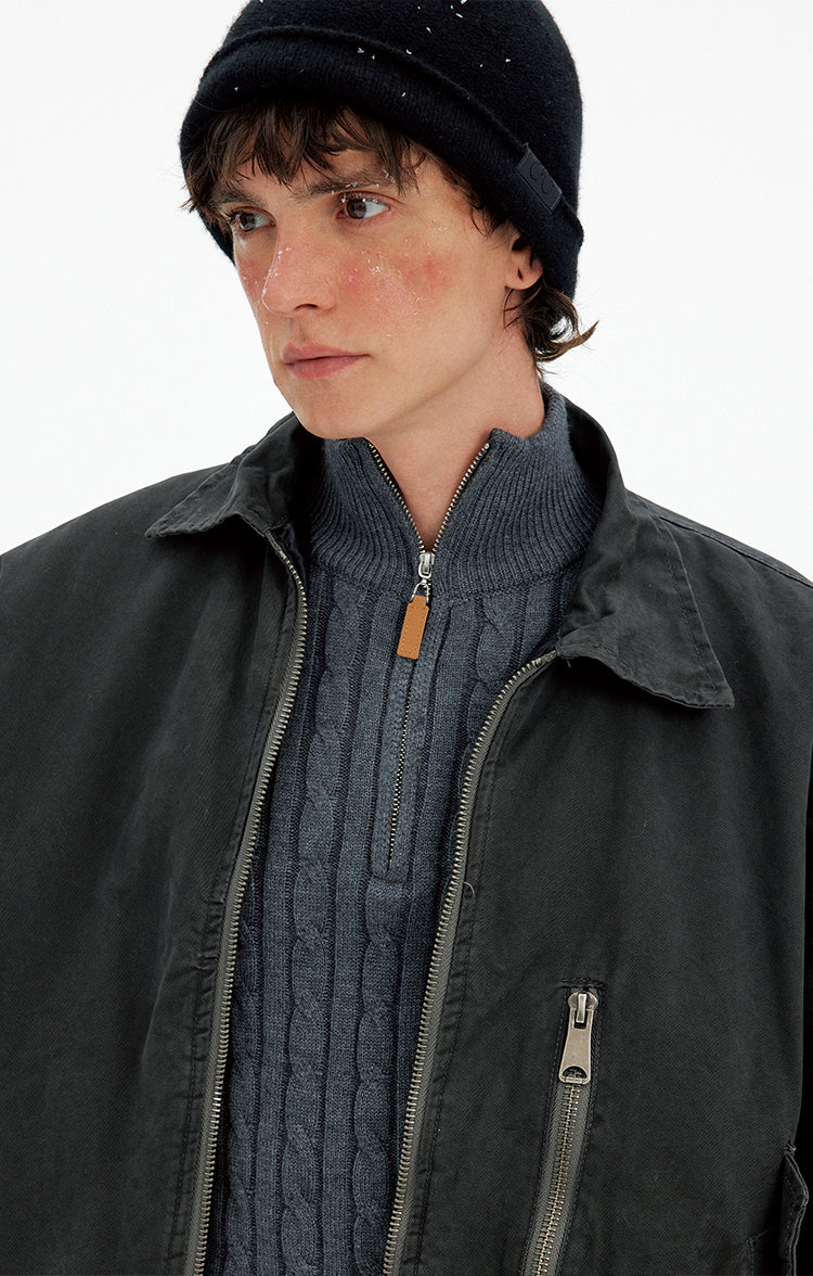 Multi-Pocket Work Jacket