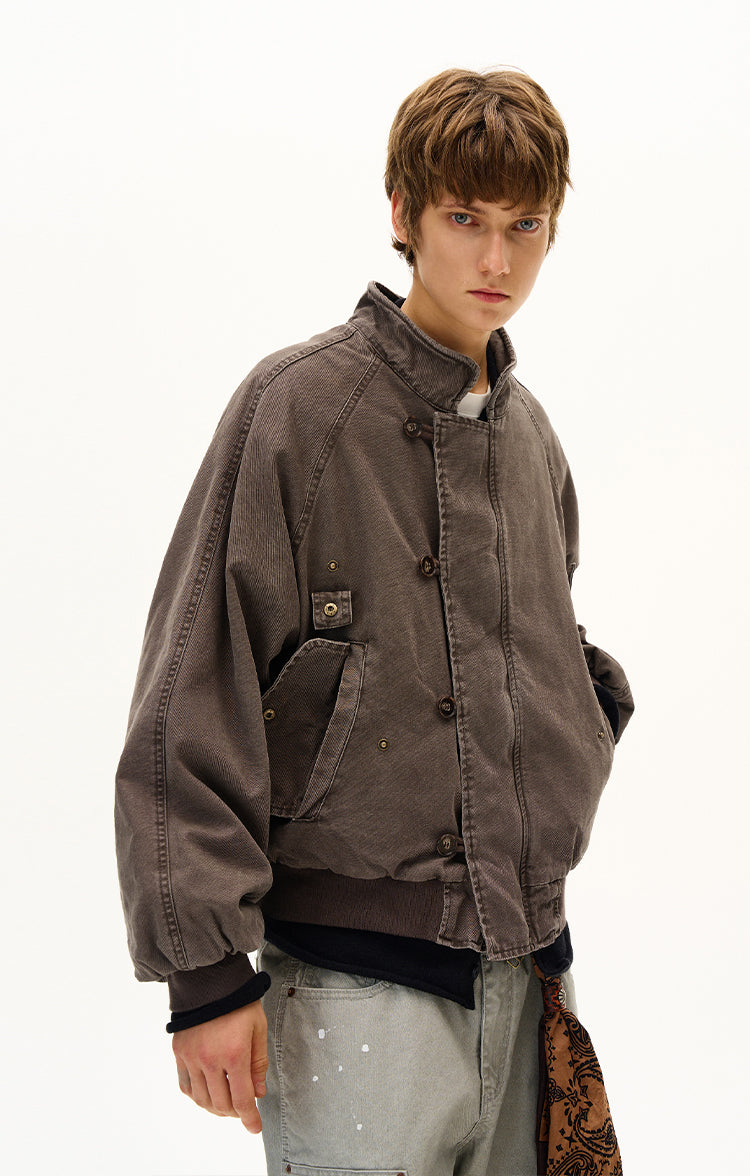 Wash-processed Work Jacket