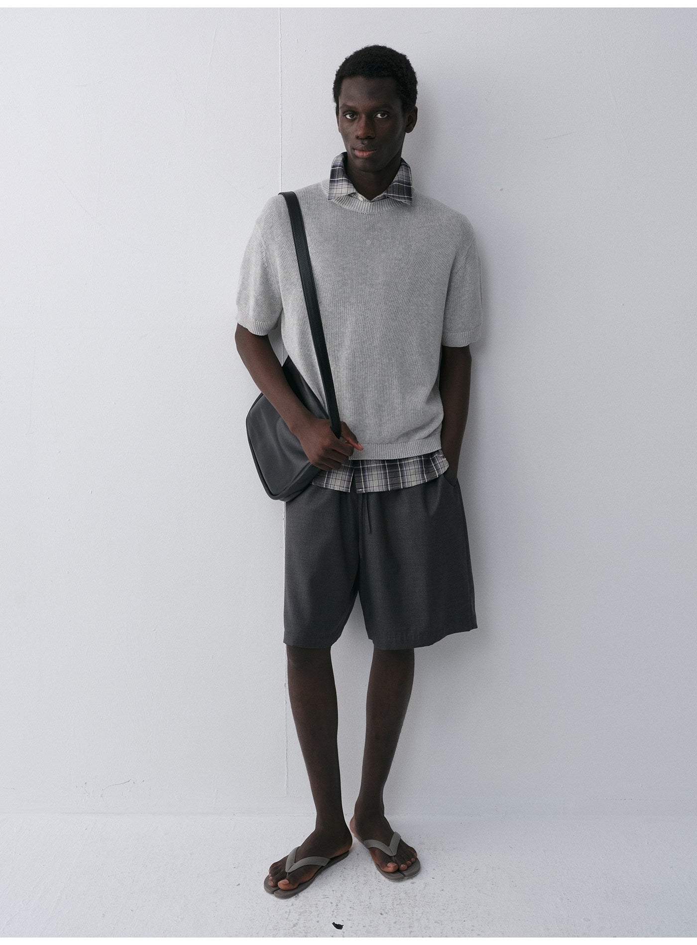 Wool Casual Shorts