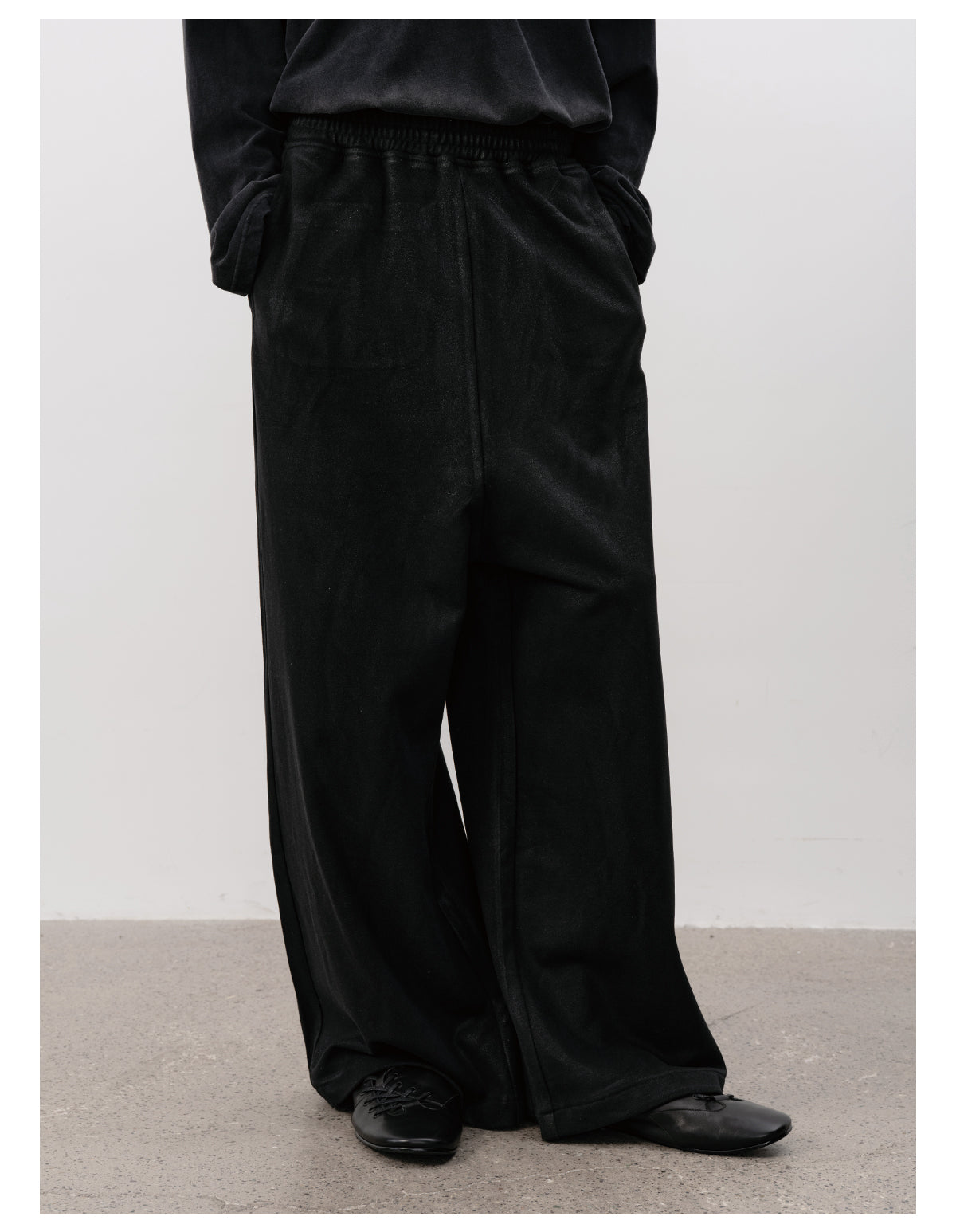Low-Crotch Casual Pants
