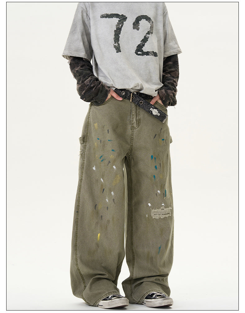 Splash Ink Casual Pants