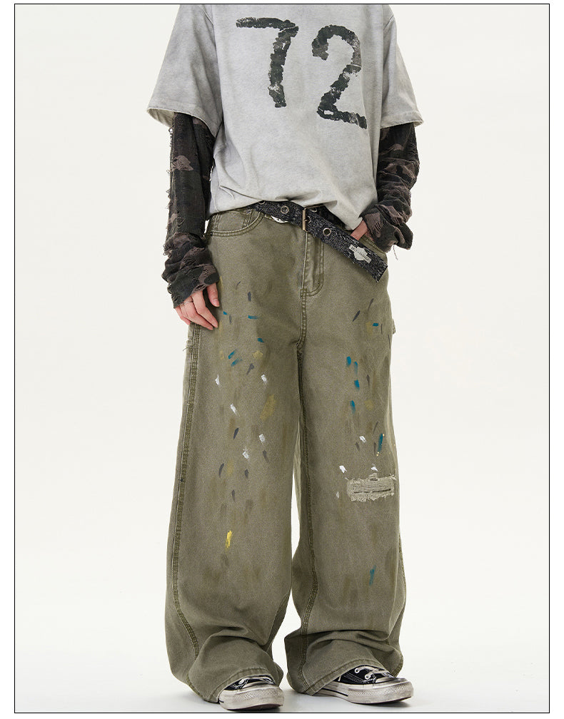 Splash Ink Casual Pants