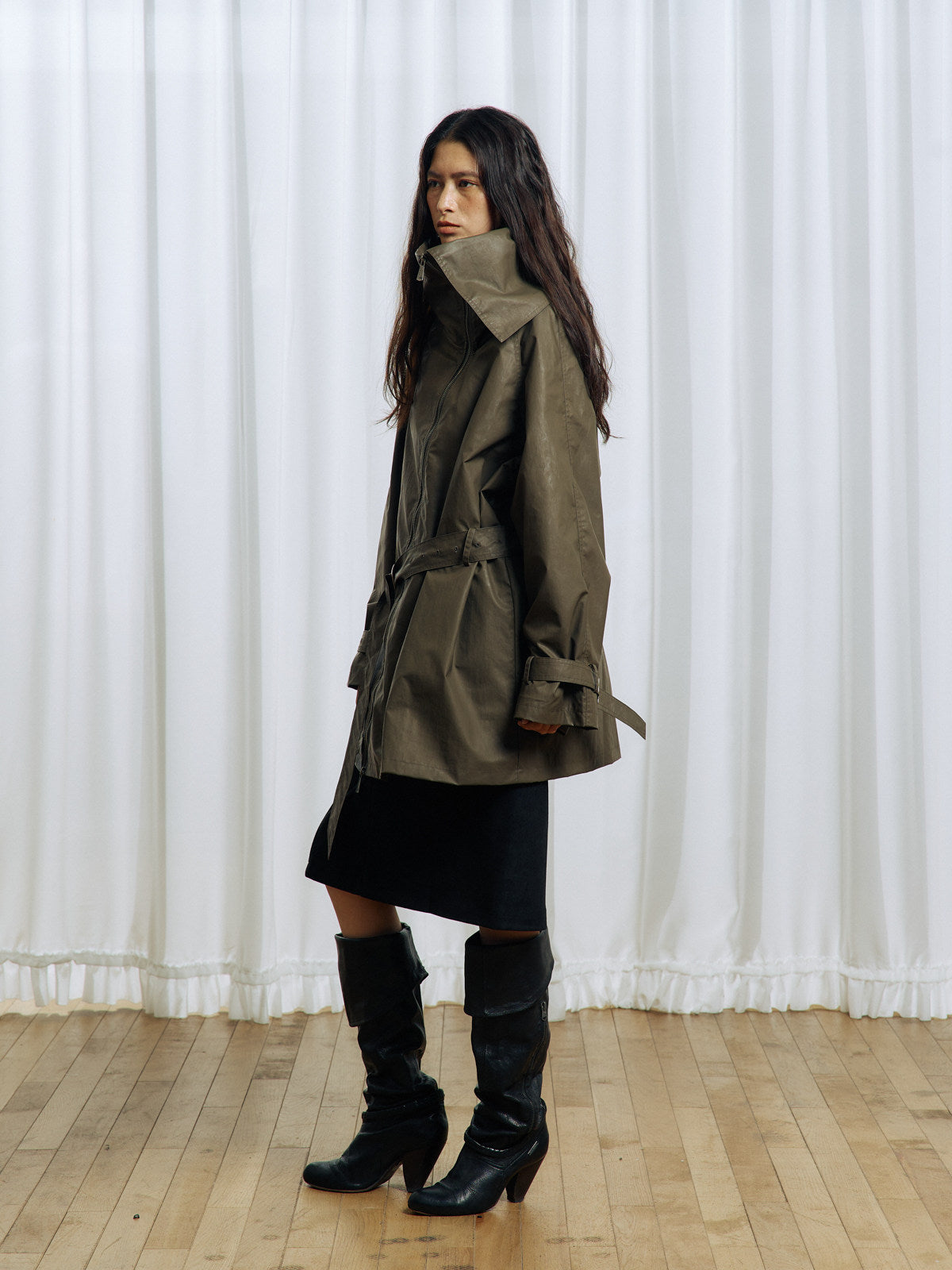 Irregular Collar Jacket