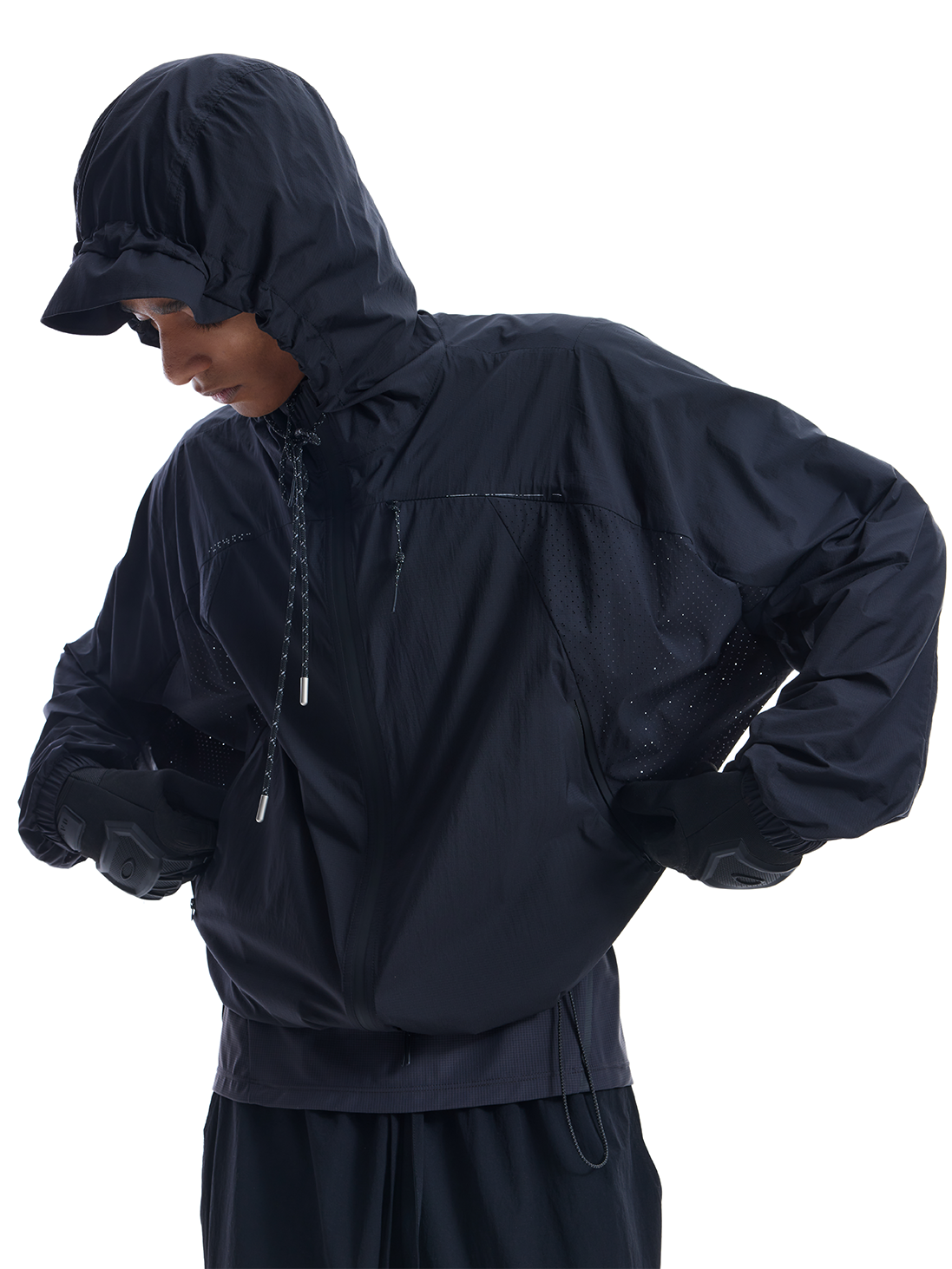 Oversized Hooded Sun Protection Jacket