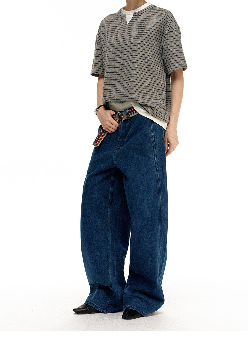Heavyweight Wide Straight-Leg Jeans