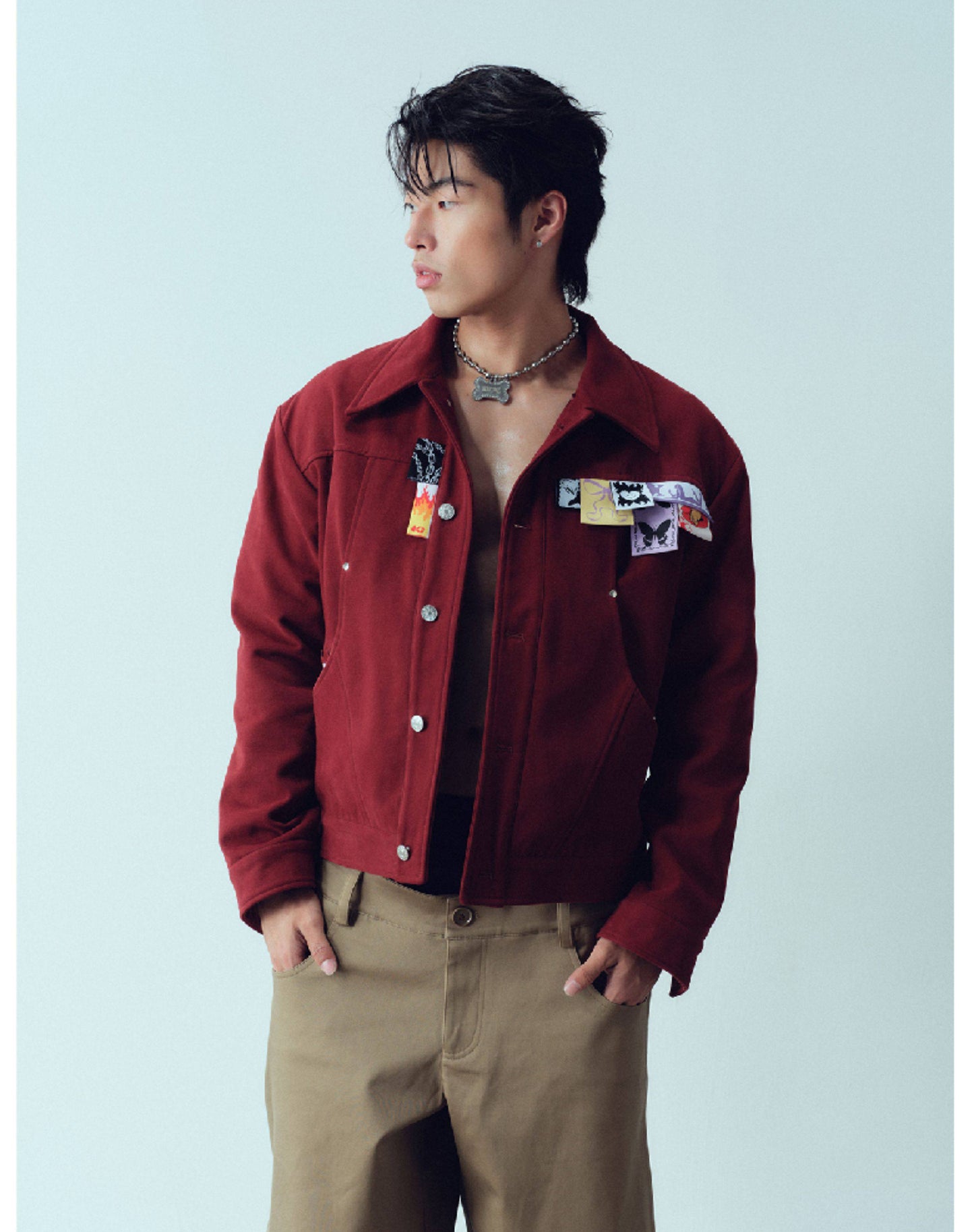 Retro Workwear Short Jacket