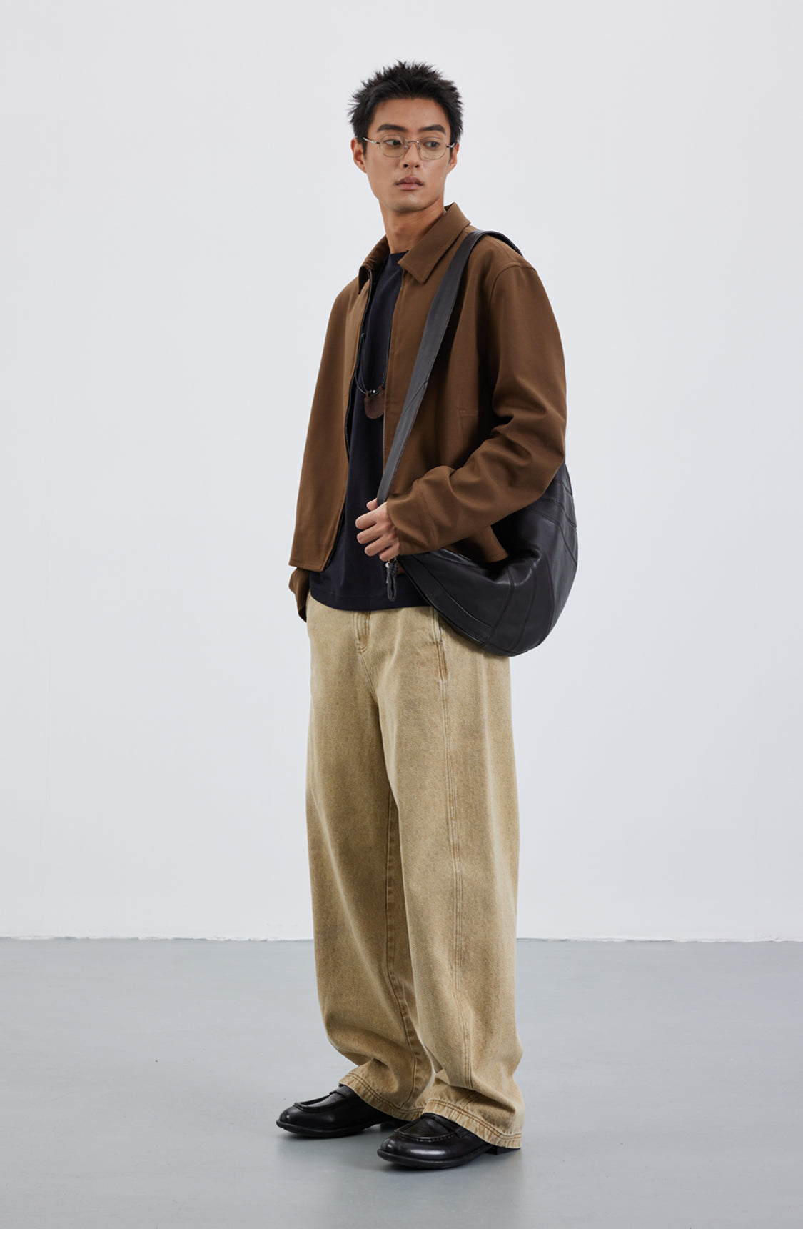 Wool-blend classic jacket