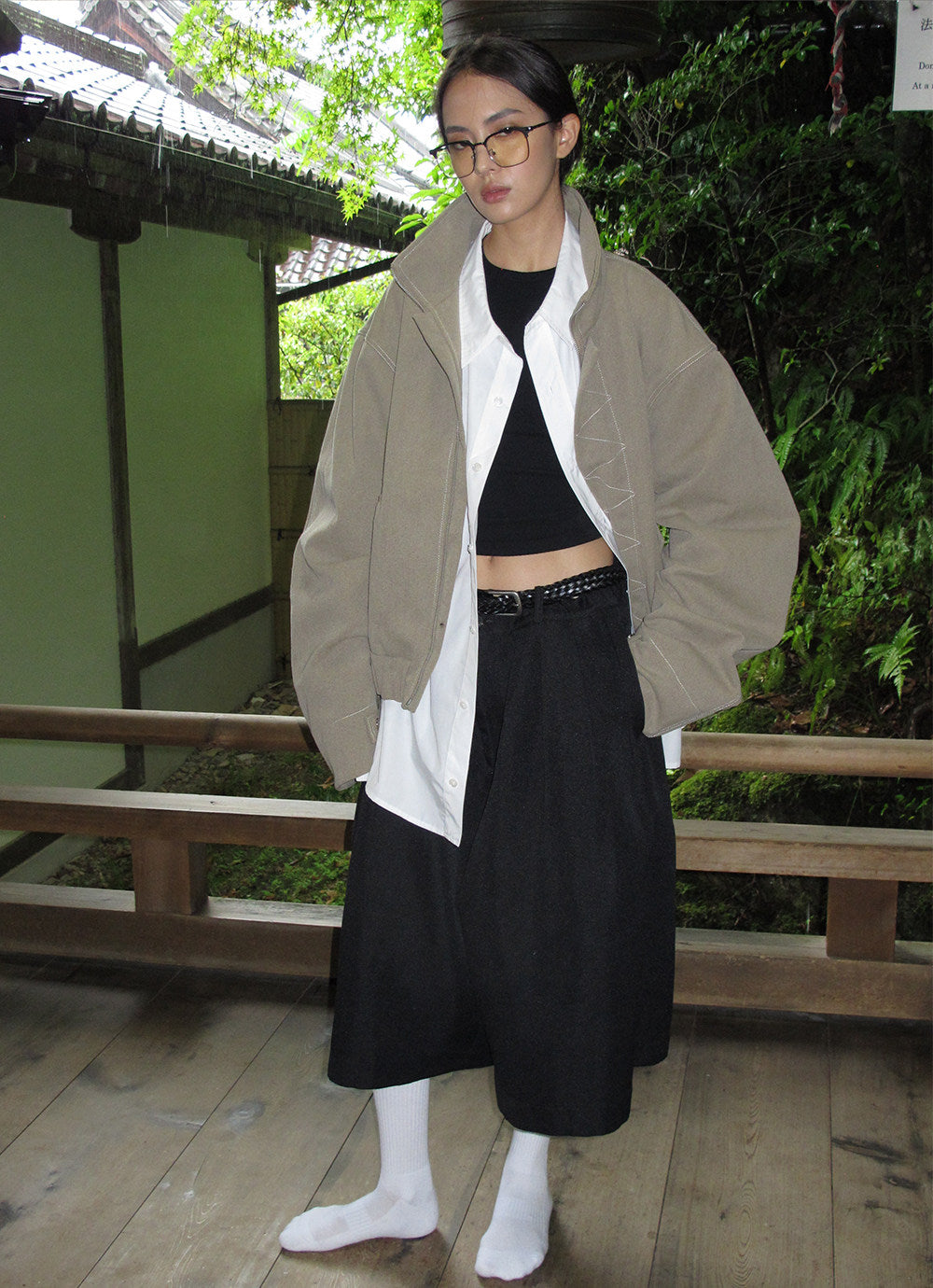 Stand Collar Thick Jacket