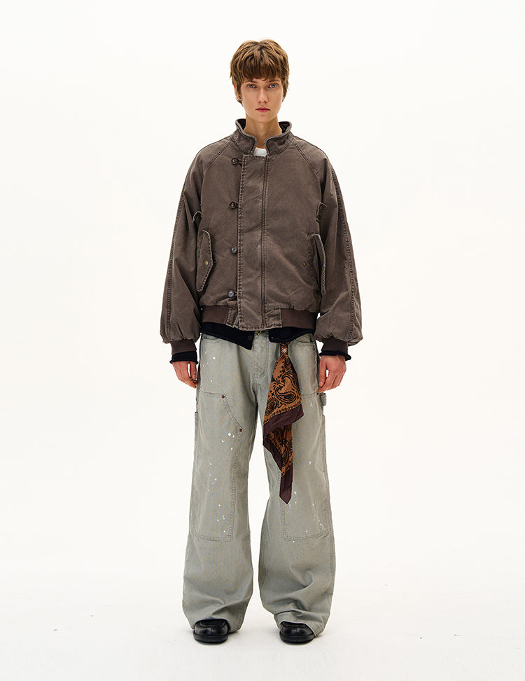 Wash-processed Work Jacket