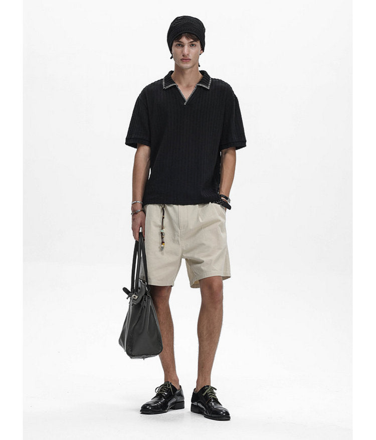 Hand-embroidered Polo Shirt