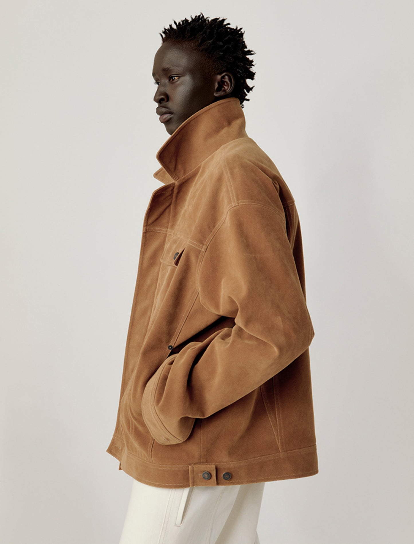 Wide Double Pocket Jacket