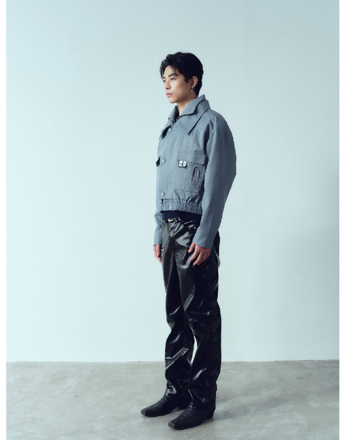 Wide Shoulder Workwear Jacket