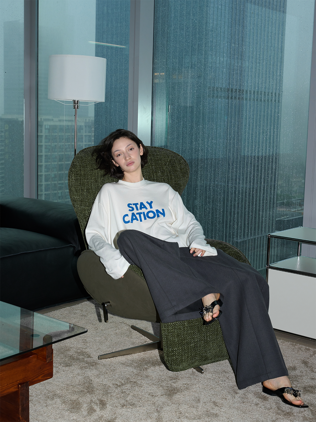 Soft Print Loose T-Shirt