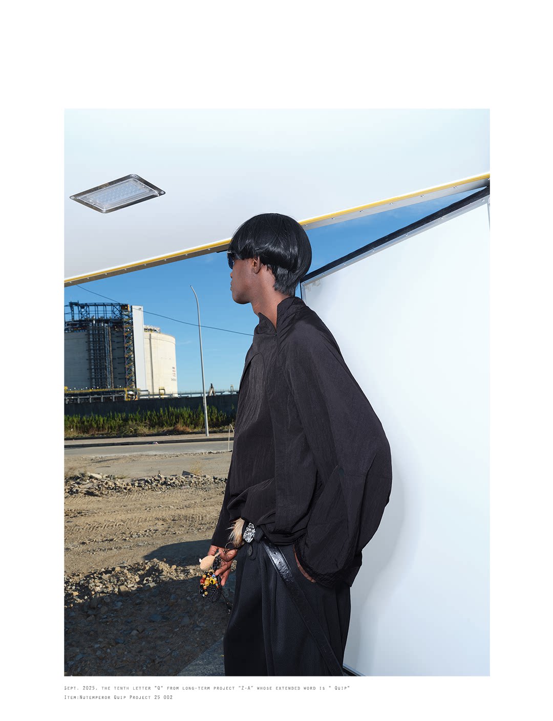 Irregular Cut Frill Jacket