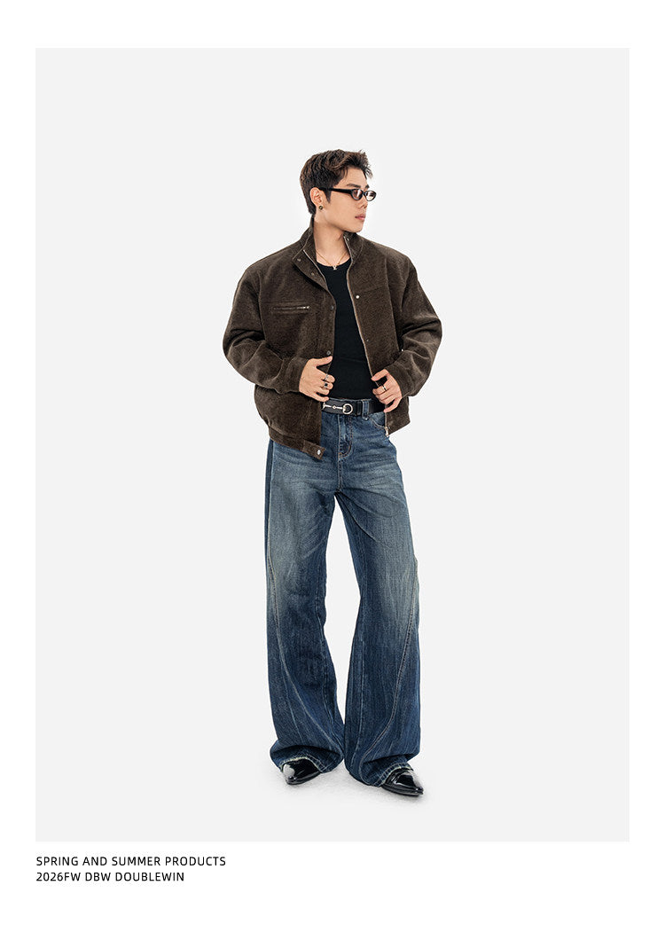 Simple Corduroy Jacket