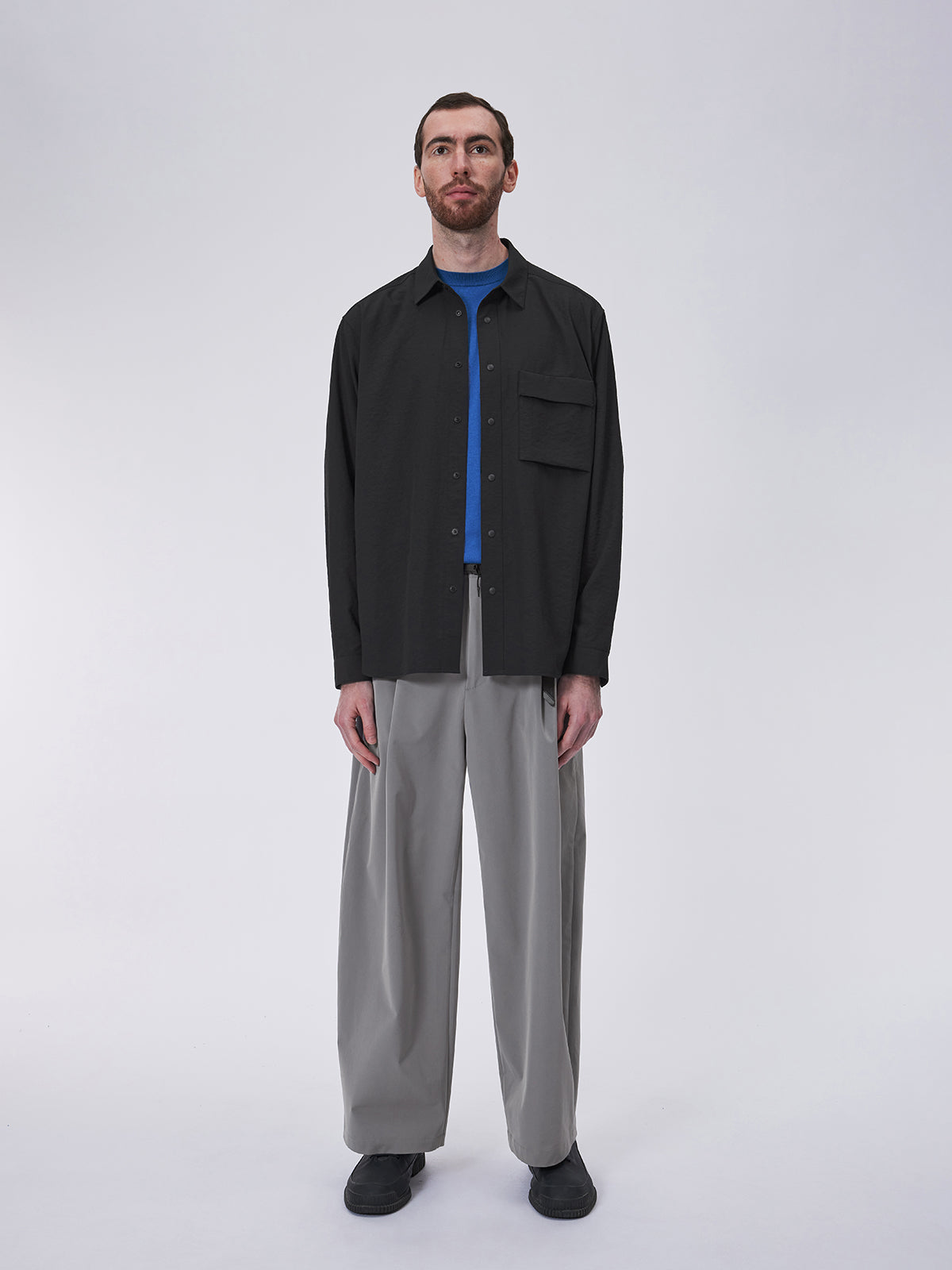 UV-cut wrinkle-resistant shirt