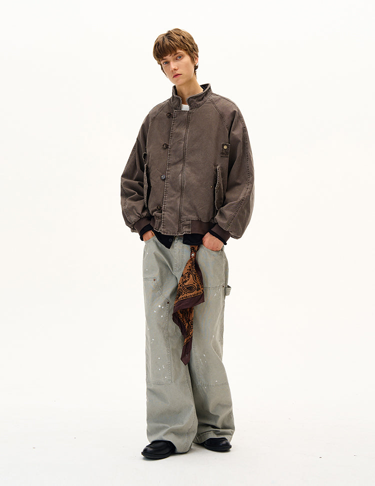 Wash-processed Work Jacket