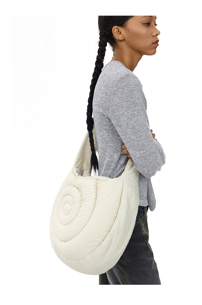 Cotton shoulder bag