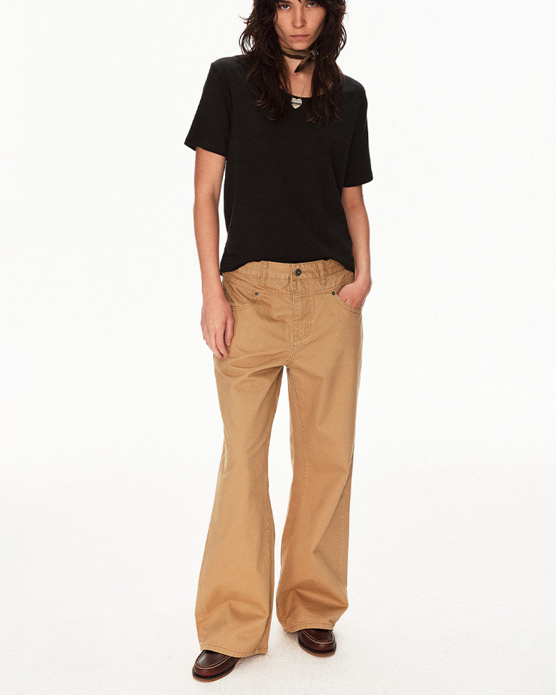 Loose-fit casual pants