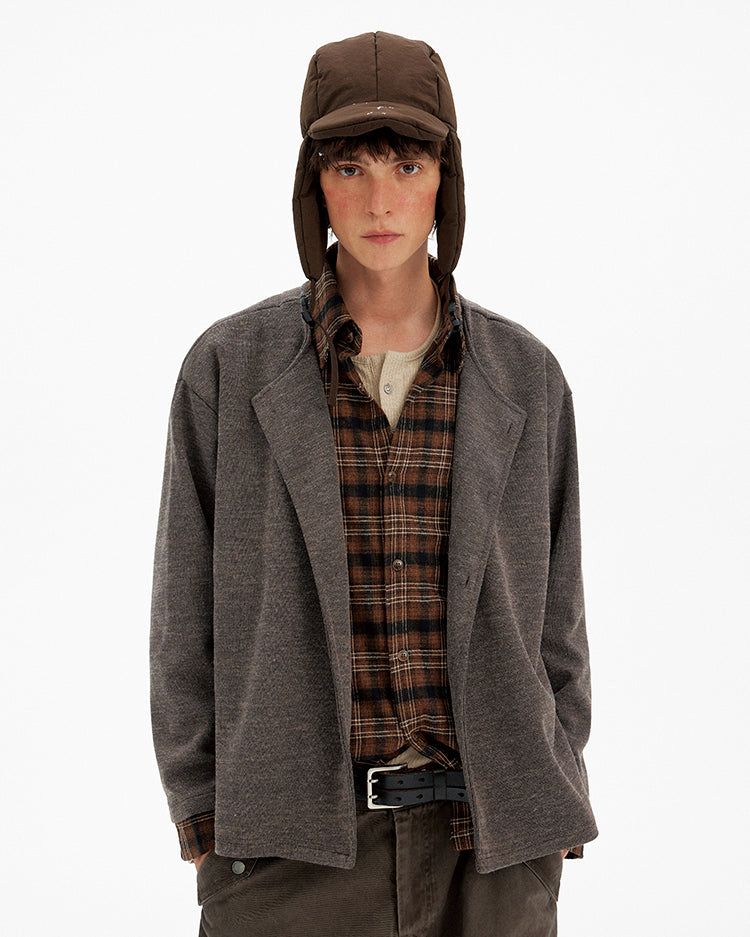 Patchwork Two-Piece Cardigan