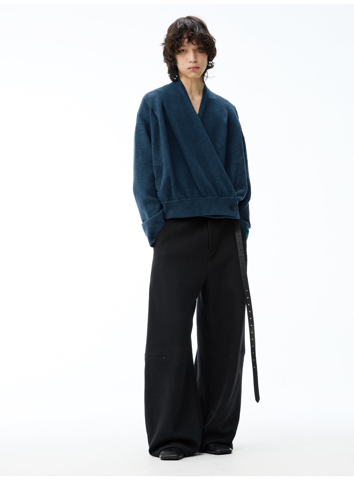 Crossover Knit Cardigan