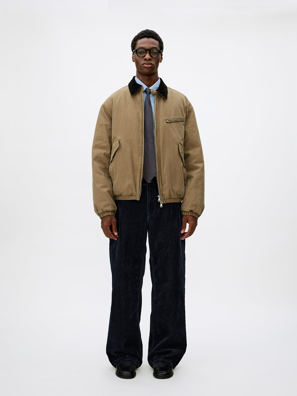 Distressed Work Jacket