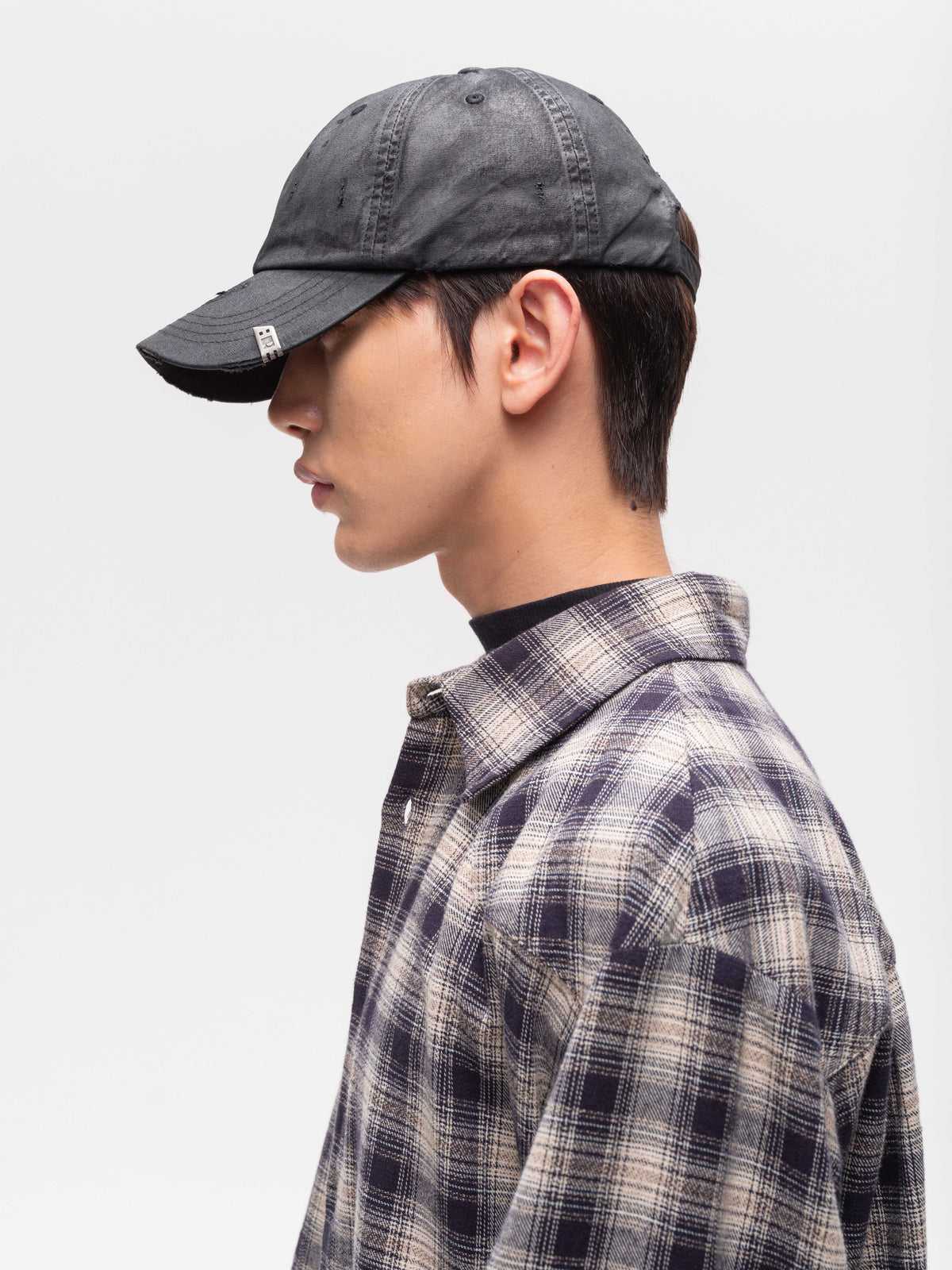 Wax-Finished Baseball Cap