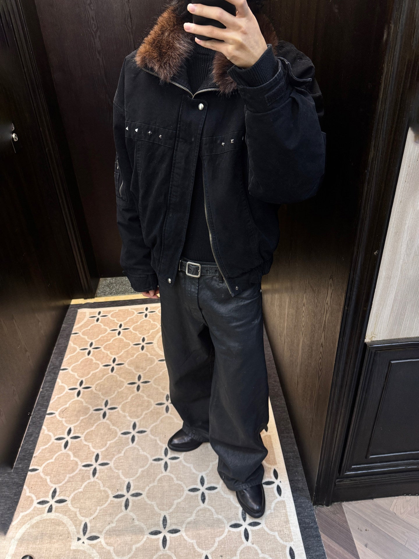 Studded Mountain Carving Jacket