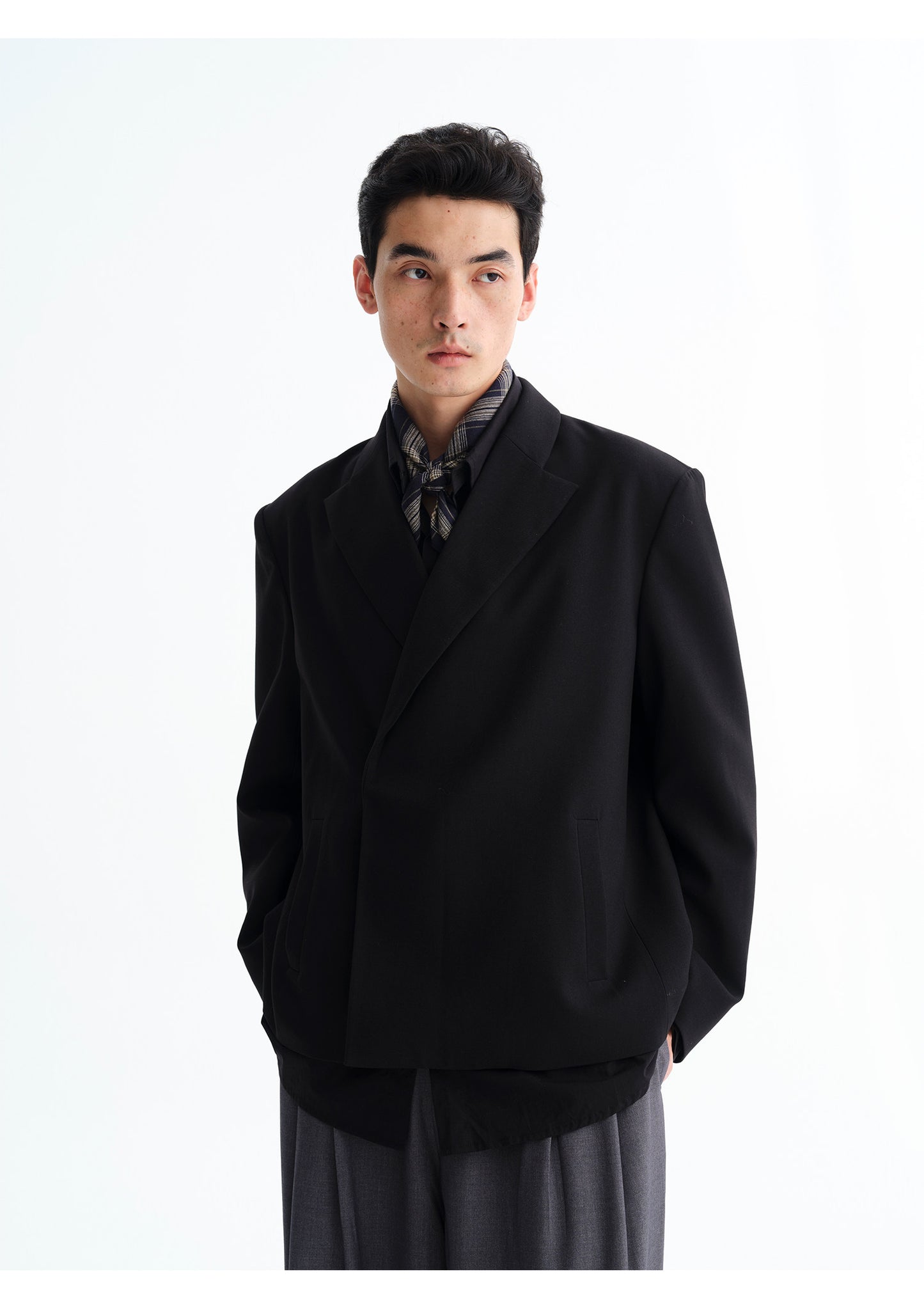 Double-breasted jacket