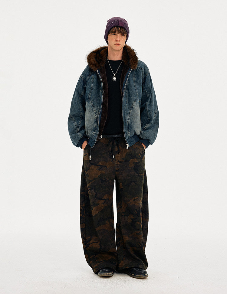 Streetwear Washed Denim Jacket