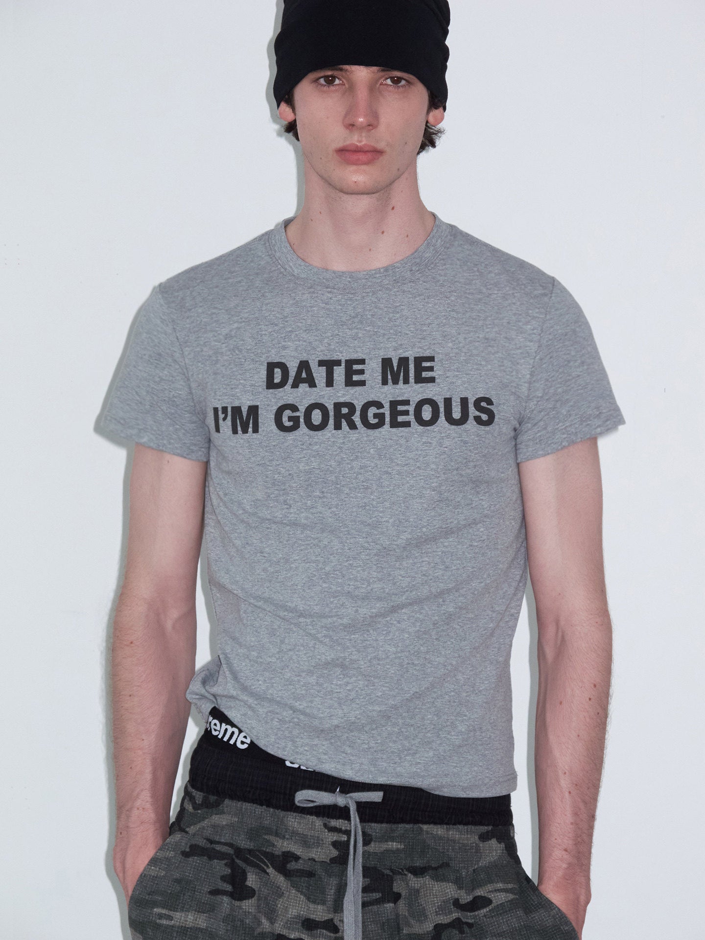 Printed Casual Round-Neck T-Shirt