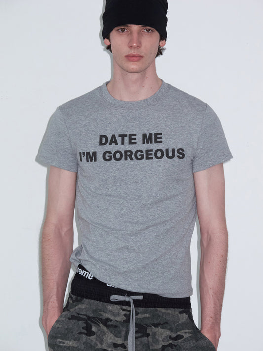 Printed Casual Round-Neck T-Shirt