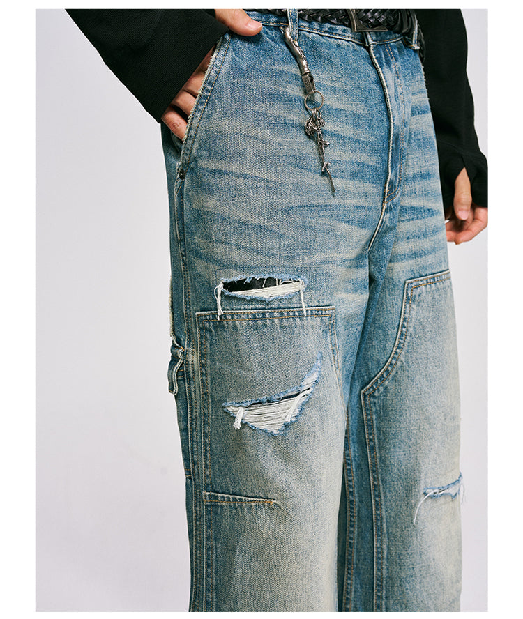 Loose Straight Leg Jeans