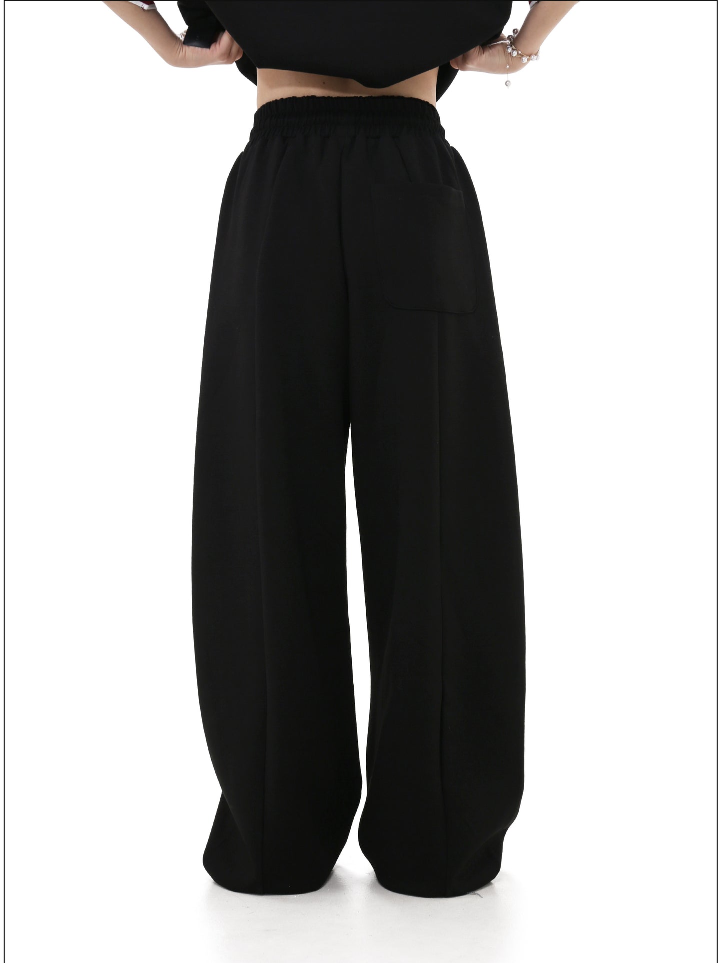 Irregular Cut Casual Sweatpants