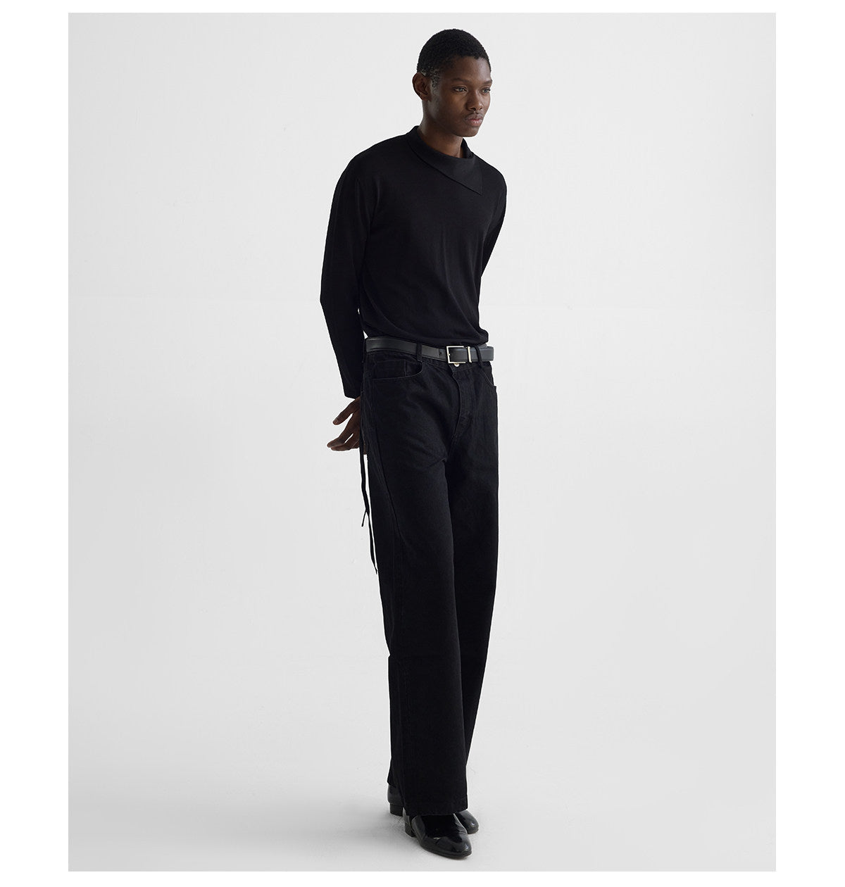 Wardrobe Style Turn-Down Collar T-Shirt