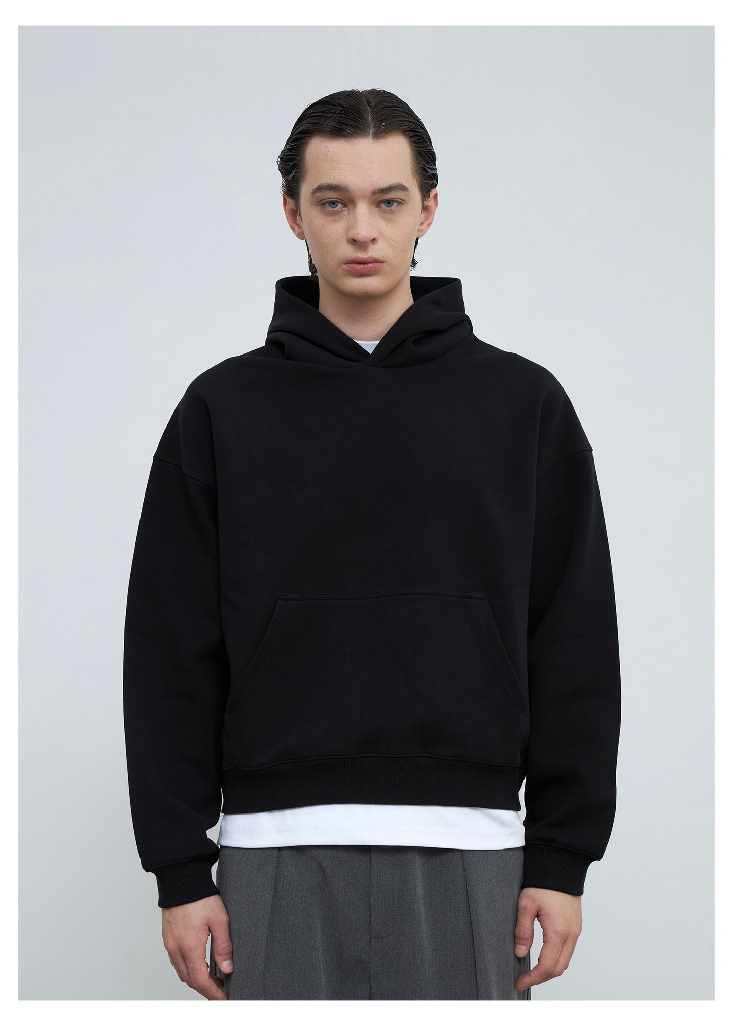 Short-Length Box Hoodie Set