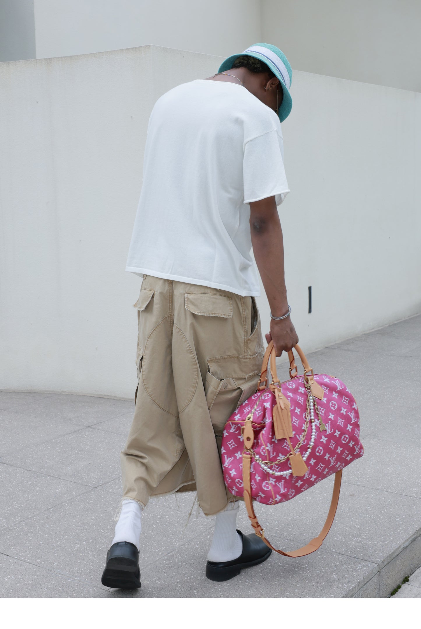 Distressed Print T-Shirt