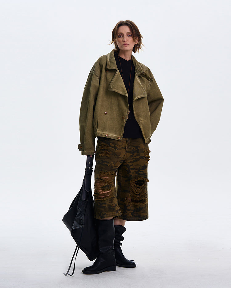 Washed Damaged Jacket